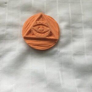 Two sides hand made rubber stamp